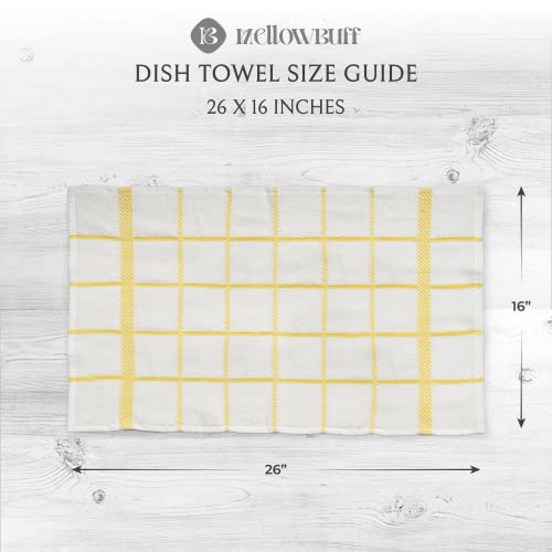 100% Cotton Terry Dish Towels (Dish Towel - 4 pack(Checks) / Assorted)