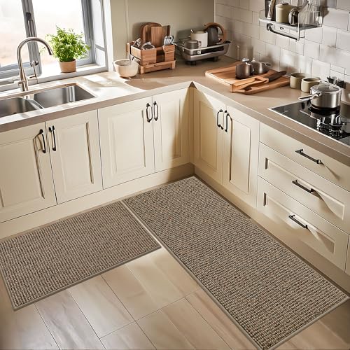 Kitchen Rugs 24"x36" (Taupe / 24" X 36" (Rectangular))