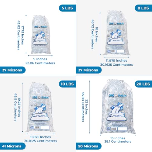10lb Ice Bags (10 lb)