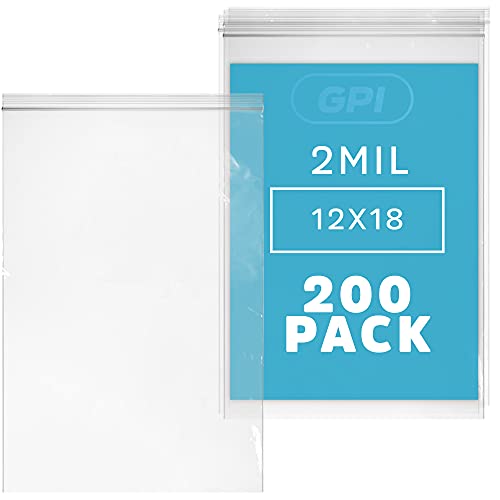 12" x 18" Zip Bags (12" x 18")