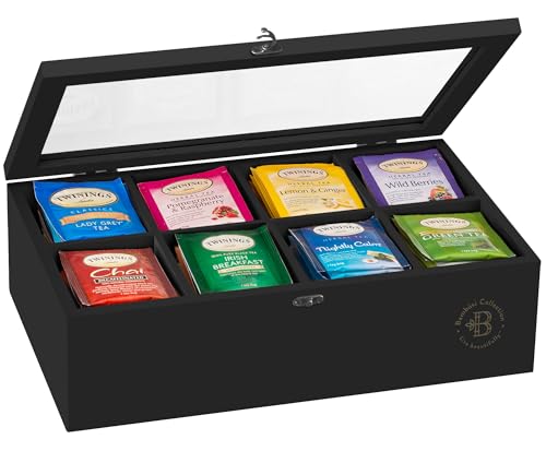 Tea Bag Organizer (Black)