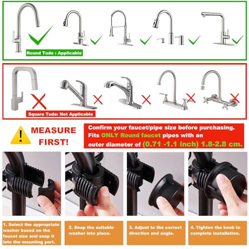 Sink Organizer Rack (Black / Right)