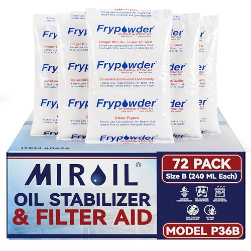 P36B Fry Powder Oil Stabilizer and Filter Aid (72 x Size B Portion Pack)