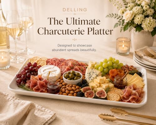 Serving Platter Set 18 (White / 18/16/14 inch)