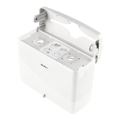 EZ Pull Countertop MULTIFOLD Paper Towel Dispenser for Kitchen (Pearl White)