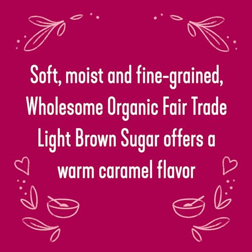 Fair Trade Organic Light Brown Sugar (Light Brown Sugar / 64 Ounce (Pack of 1))