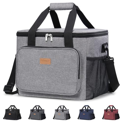 Insulated Lunch Box for Men (Gray / Jumbo(24L))