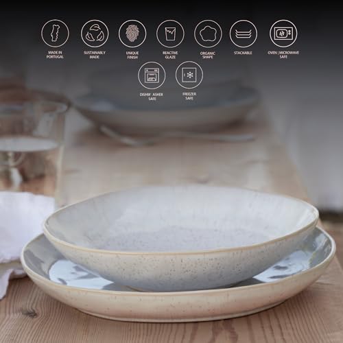 Ceramic 12.25" x 6.75" Oval Baker (Eivissa Sea Blue / 12" Oval Baker)