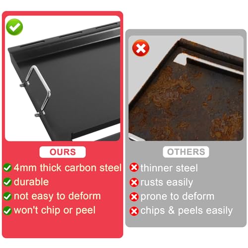 6787 Spirit 300 Full Size Griddle Insert for Weber Spirit I & II 300 Series (23.5" x 17.7" x 1.6")