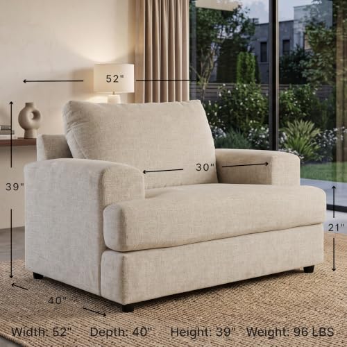 Soletren Oversized Chair and a Half (Stone Beige / Urban)