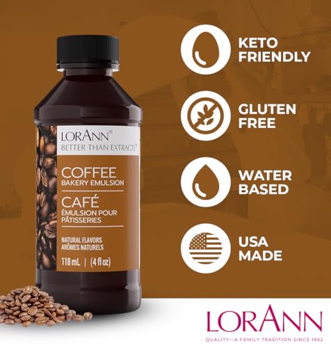 Coffee Emulsion & Flavoring For Baking (16 Fl Oz (Pack of 1))