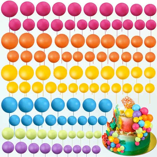 108 Pcs Ball Cake Toppers (29 / A)