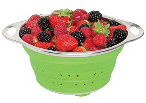 Collapsible Colander (1.5-Quart, Collapsible / Green)