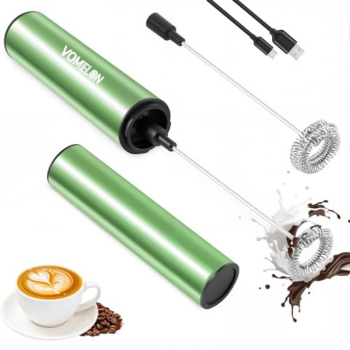 Rechargeable Milk Frother (Tender Green)