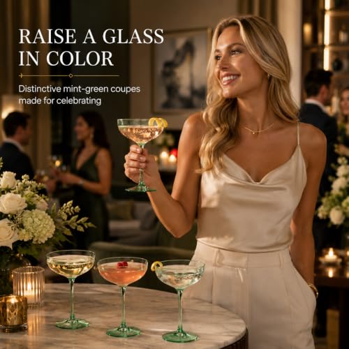 Green Colored Martini (Green)
