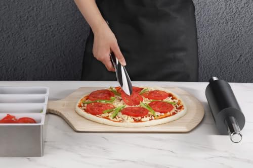 50226 Wooden Pizza Peel (12" x 14" Blade | 22" Overall)
