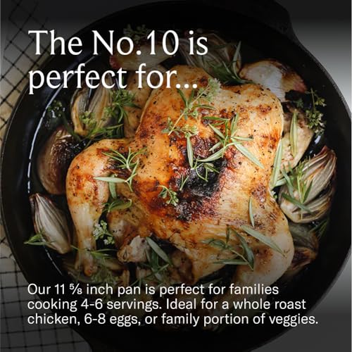 No.10 Large Cast Iron Skillet (11.625 inches)