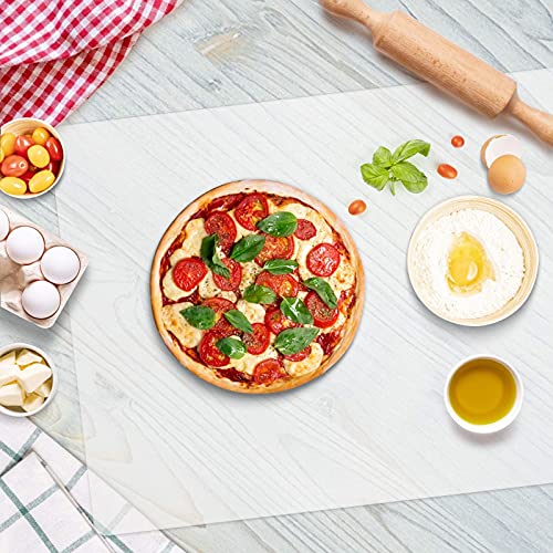 2Pcs Extra Large Silicone Mats for Countertop (XL-28" x 20"x 0.03" / Translucent)