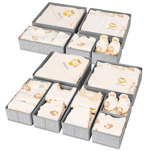 Drawer Organizer Clothes 12 Pack