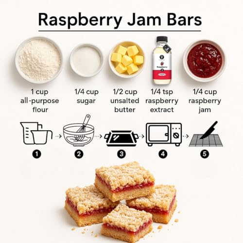 Raspberry Flavoring Oil for Baking (8 Oz)