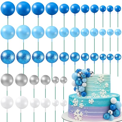 108 Pcs Ball Cake Toppers (43 / A)
