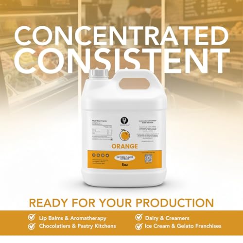 Orange Flavoring Oil for Baking (8 Oz)