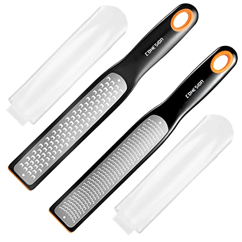 Etched Zester & Grater Set of 2 (Fine and Coarse Set)