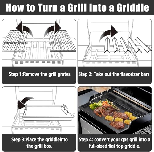 Full Size Griddle Insert for KitchenAid 5 (18.8" x 33.8" x 1.4")