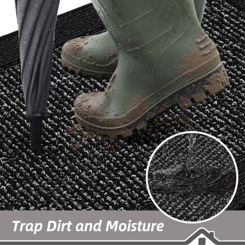 Indoor Door Mat 36" x 60" (Black / 36" X 60" (Rectangular))