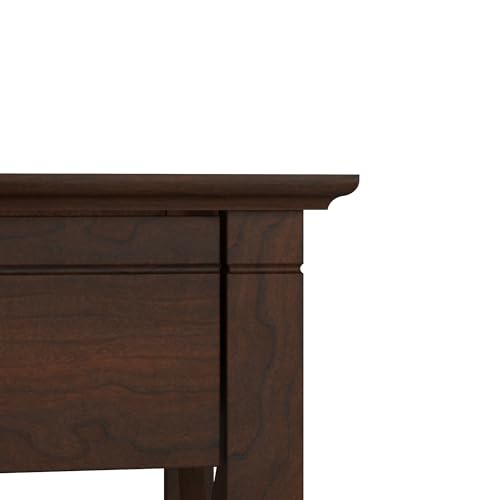 End Table with Drawer (Bing Cherry / 20D x 20W x 24H)