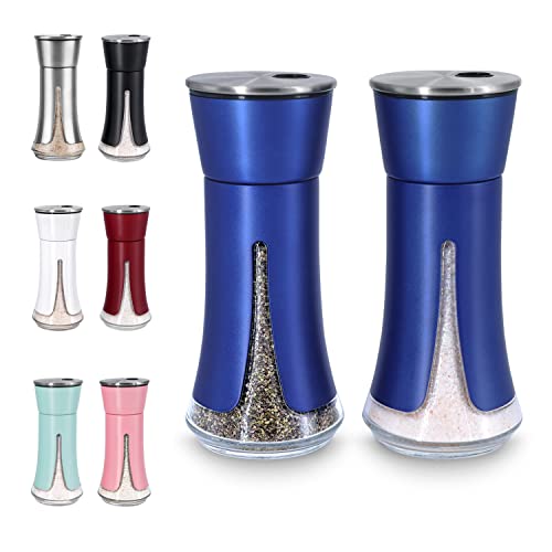 Blue Salt and Pepper Shakers by Aelga (Blue)
