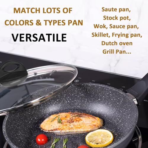 Glass Lids for Pot and Pan (9.5 Inch)