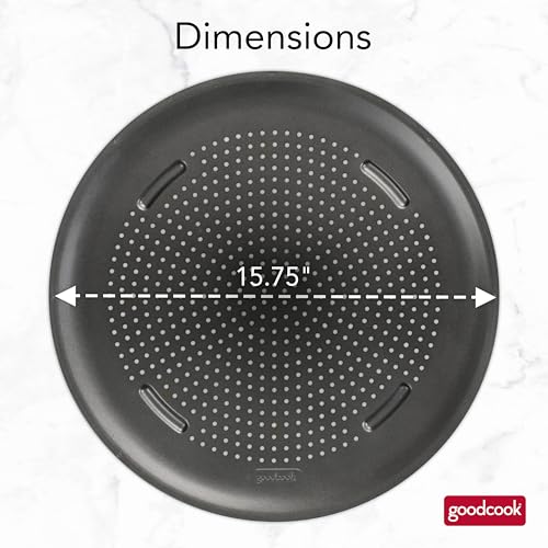 AirPerfect Pizza Pan with Cutting Guides (1 Pan)