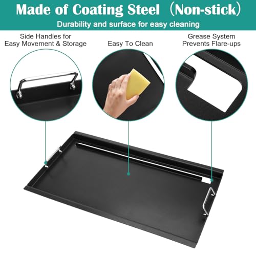 Full Size Griddle Insert for CharBroil Performance 6 Burner Series (18" x 32")