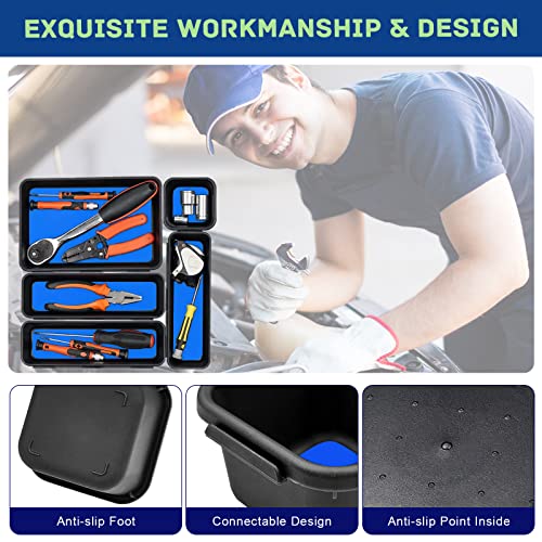 Tool Box Organizer (Blue (47PCS))