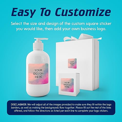 100 Custom Vinyl Stickers (Rose / 1.5x1.5 Square)