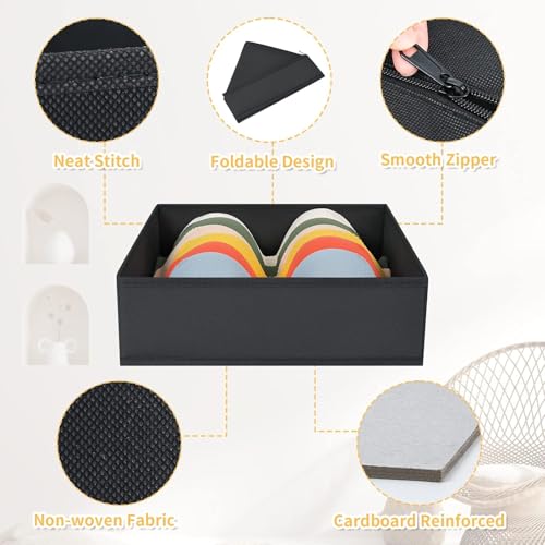 Drawer Organizer 15 Pack (Black / 15 Pack)
