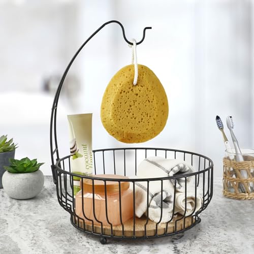 Savannah Fruit Storage Basket with Removable Banana Hook (Fruit Storage Basket)