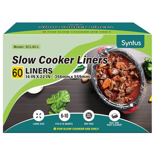 60 Slow Cooker Liners (14"x 22")