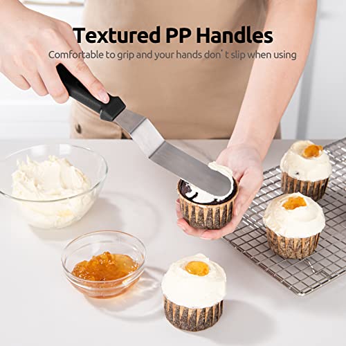 Icing Spatula (Black (6", 8", 10"))