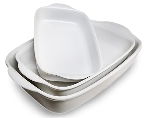 Saffron & Sage Casserole Dish Set of 3 (Set of 3 Baking Dishes)