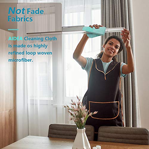 Microfiber Cleaning Cloth (Blue/Yellow / 12"×12")