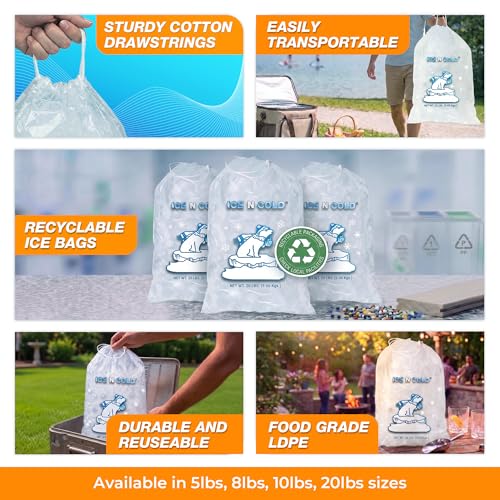 20lb Ice Bags (20 lb)