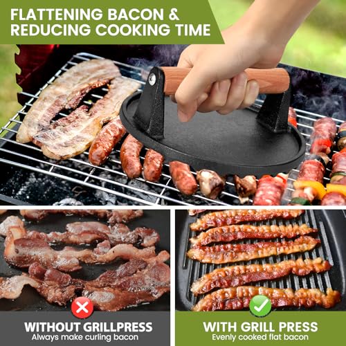 Blackstone Burger Press Set (Round & Rectangle)