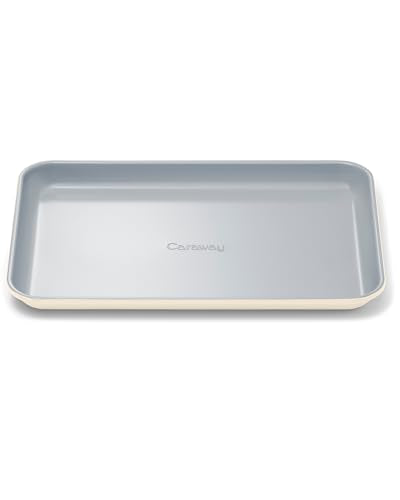 9x13" Non Stick Ceramic Small Baking Sheet (Cream / Small 9" x 13")