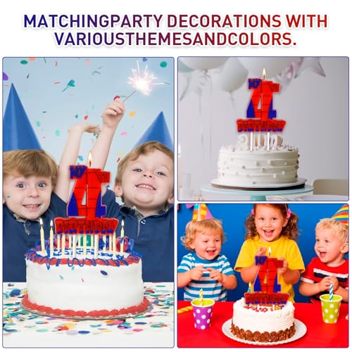 Spider Birthday Party Decorations (Spider Web 4th Candle)
