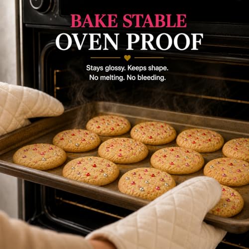 Assorted Edible Sprinkles Pack of 5