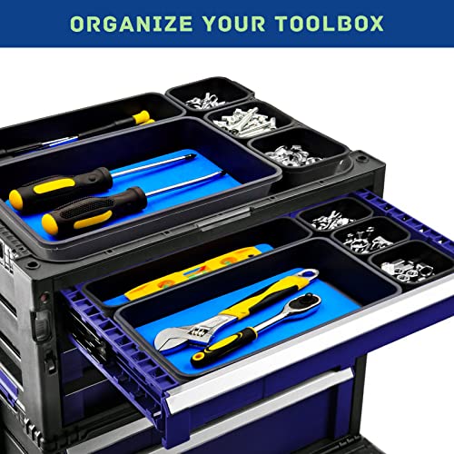 Tool Box Organizer (Blue (47PCS))