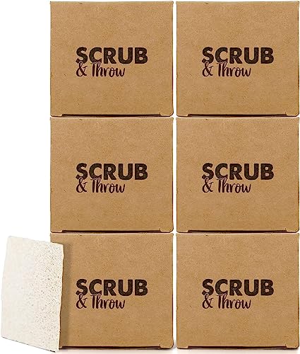 Disposable Natural Loofah Sponges (Pack of 180)