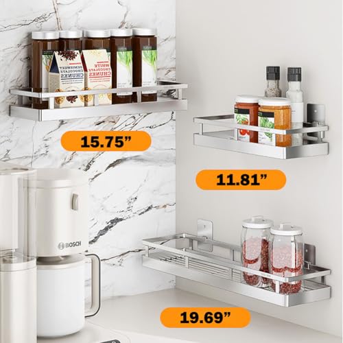 2PCS Kitchen Spice Rack (19.7Inch 2PC)